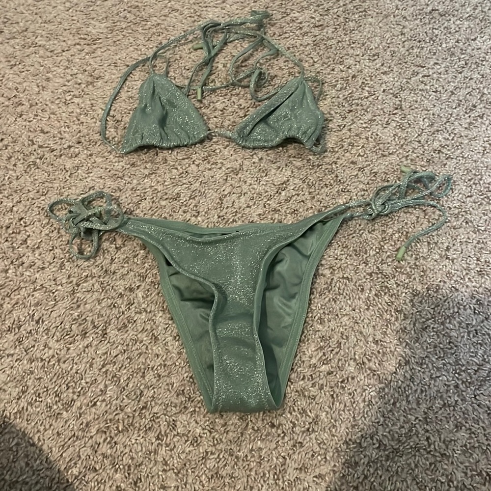 triangl swimsuit
